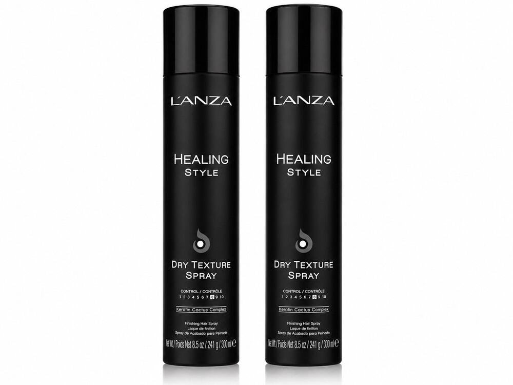 L’ANZA Healing Style Dry Texture Spray 8.5 oz 300ml Volumizing 2 Pack NEW